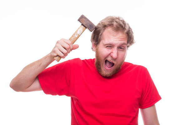 Человек, калечащий себя
