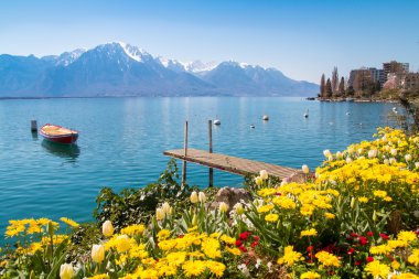 Montreux Riviera Cenevre Gölü