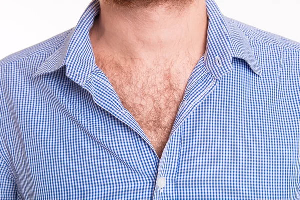 The hair on the collar — Stock Photo, Image