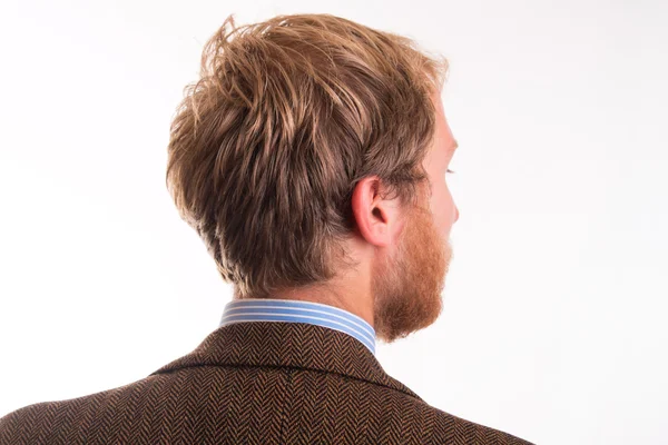 Hair on the back of a mans head — Stock Photo, Image