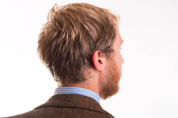 Baş ve genç insan saçı arka 