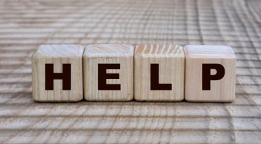 Küplere güzel bir arka planda yardım etme kavramı. İş konsepti.