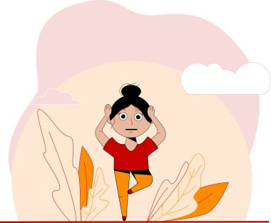 yoga web sitesi veya tasarım için renk verir 