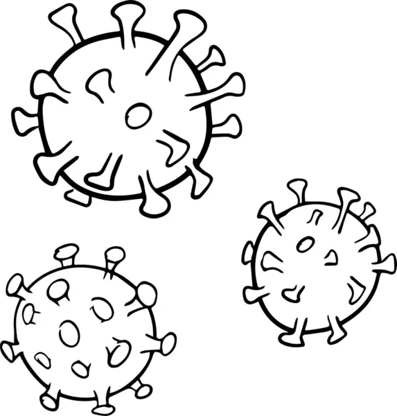 Stoppt Coronavirus medizinische Vektor-Illustration für Design — Stockvektor