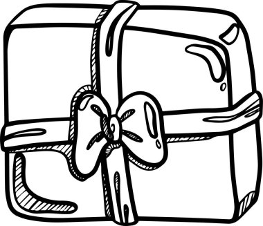 Tasarım ve dekorasyon için kalbi olan karalama kutusu 