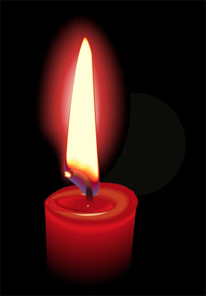 kırmızı mum yakma.
