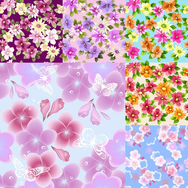 Kusursuz çiçek deseni.