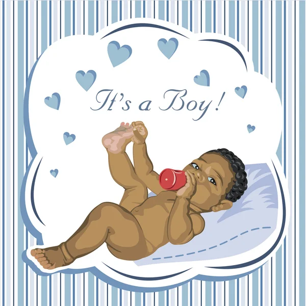 It's a boy. — Stock Vector