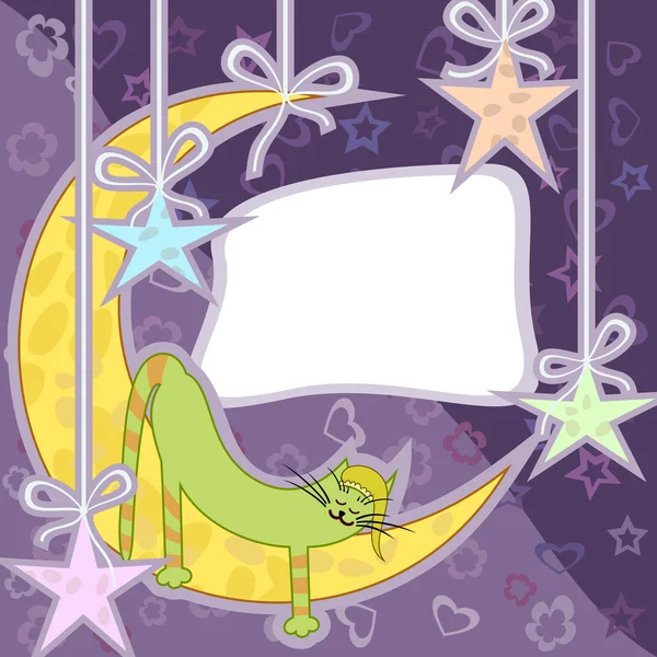 Bebek tebrik kartı.