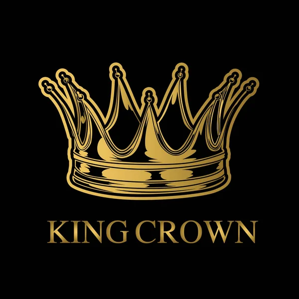 Crown King Queen Crown Royal Princess Vector Illustrator — Stock Vector