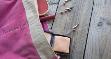 Kadınsı kozmetik arka plan