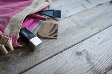 Kadınsı kozmetik arka plan