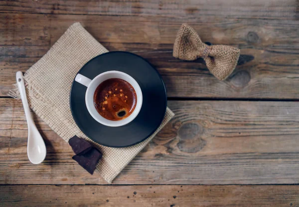 Bir fincan espresso.