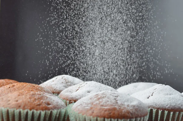 Muffin coklat buatan sendiri — Stok Foto