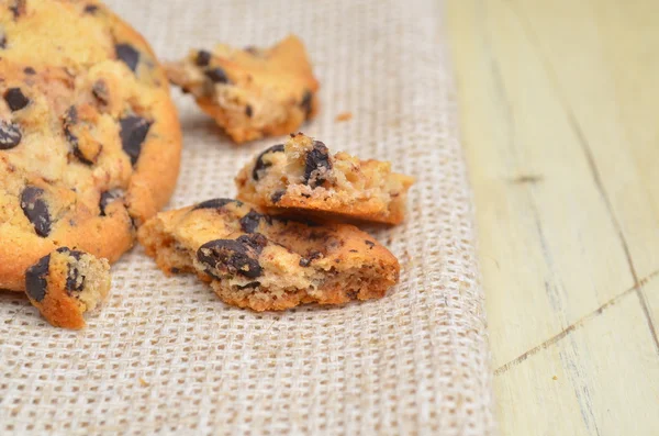 Chocoladekoekjes Stockfoto