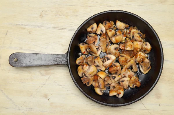 Delicious fried mushrooms — Stock Photo, Image