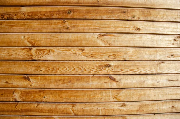 Foco Seletivo Textura Fundo Madeira Superfície Placas Horizontais Madeira Marrom — Fotografia de Stock