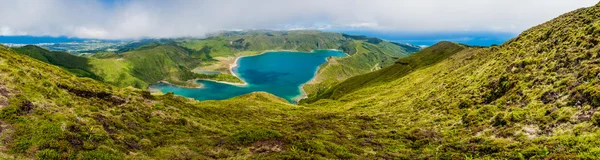 Lagoa do Fogo Sao Miquell-Azorit-Portugali tekijänoikeusvapaita kuvapankkikuvia