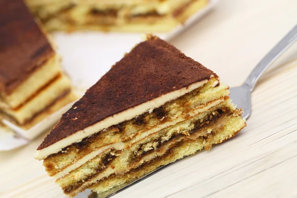 Bolo Tiramisu — Fotografia de Stock