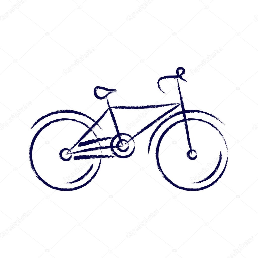 disegno di una raggiera della bicicletta