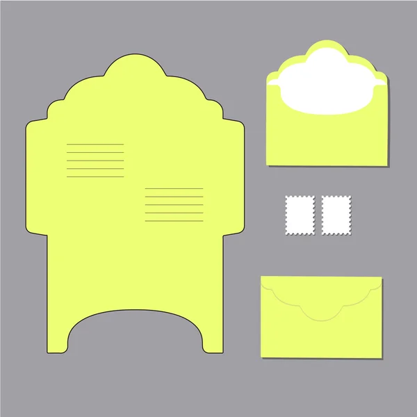 Envelope templates — Stock Vector
