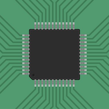 mikroişlemci. CPU. İşlemci. Vektör