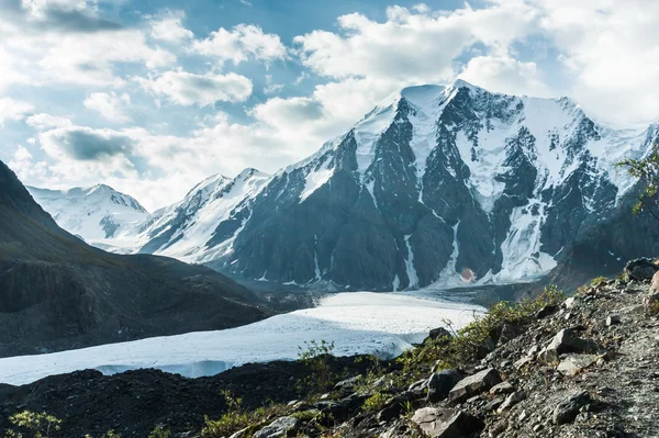 Maashei glacier Royaltyfria Stockbilder