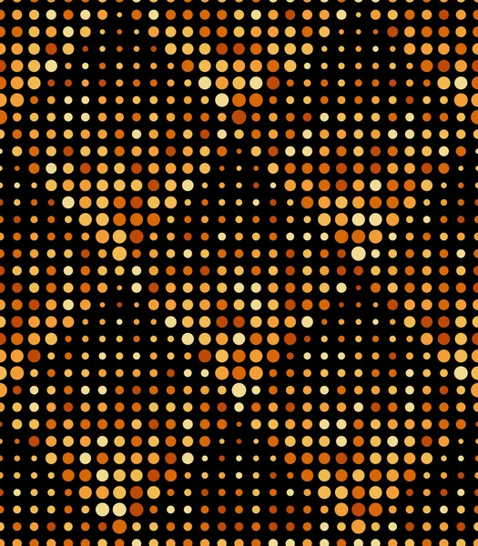 Rhombus tegels, gouden metalen kleuren, Vector naadloze halftoonpatroon — Stockvector