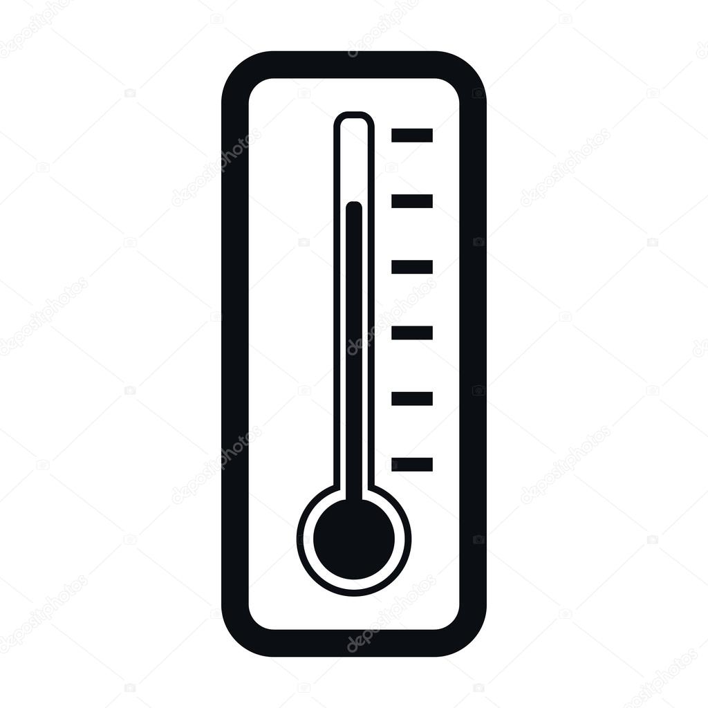 Thermometer Icon, Vector Illustration