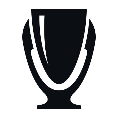 Modern Trophy Kupası kutsal kişilerin resmi, vektör çizim
