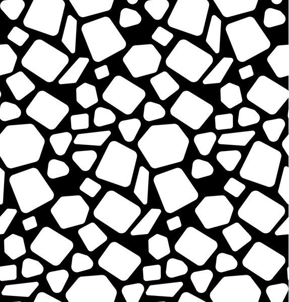 Абстрактные геометрические осколки с гладкими углами, векторная бездна P
