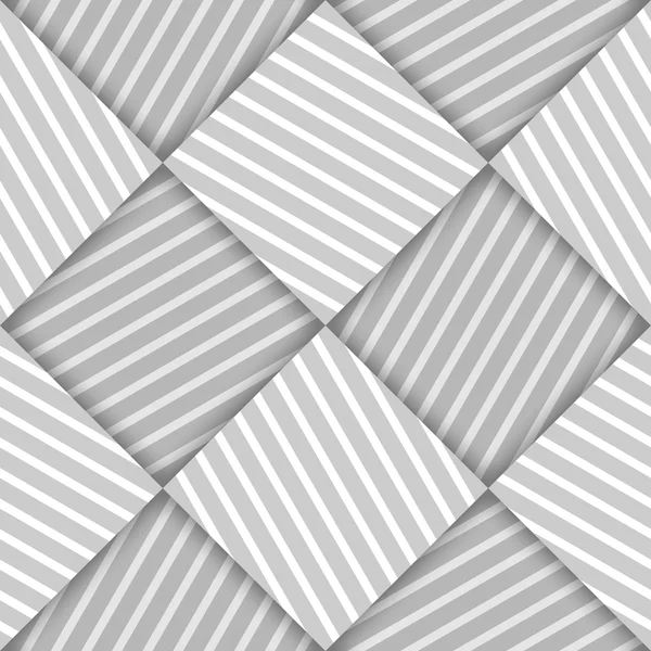 Quadri astratti a strisce modello geometrico senza cuciture vettoriale — Vettoriale Stock