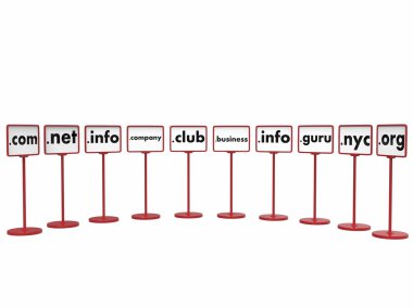 popüler etki alanı adları, Internet kavramı.