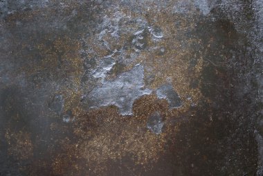 koyu arka plan eski paslı metal soyutlama