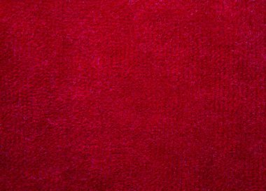     Kırmızı yumuşak yün kumaş arka plan 