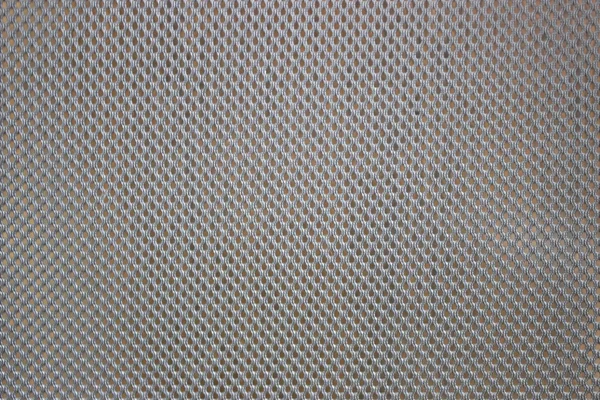 Background gray curly fabric mesh of fibers — Stock Photo, Image