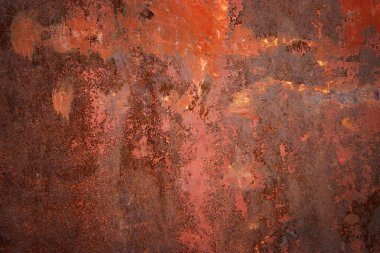 arka plan eski paslı aşınmış metal demir delikleri