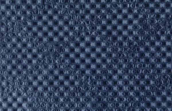 Abstract dark blue background embossed square — Stock Photo, Image