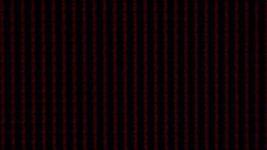 Monitörde çalışan pikseller, TV, yakın çekim video oynatıcısı
