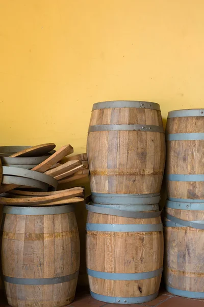 Barili di legno — Foto Stock