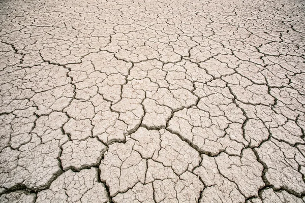 土地干裂地面纹理 — 图库照片