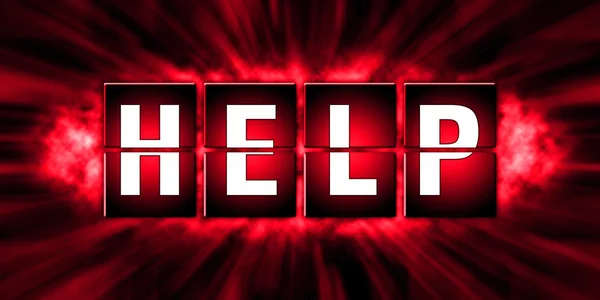 Yardım Etiketler tasarım - illüstrasyon