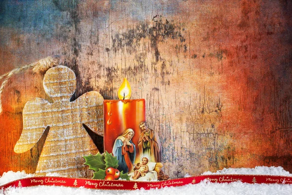 Altında kar - Merry Christmas Nativity