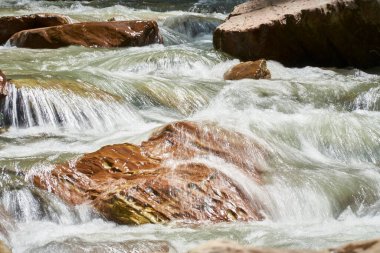 Ormanda ve dağda şelale