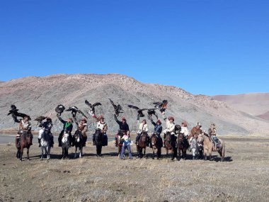 Moğolistan Kartal Festivali