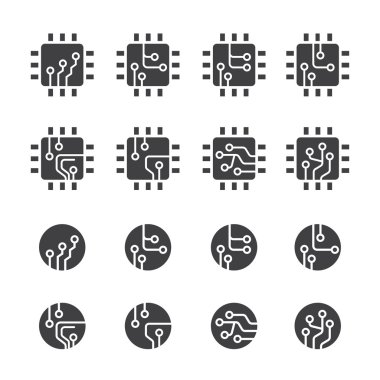 teknoloji simge vektör