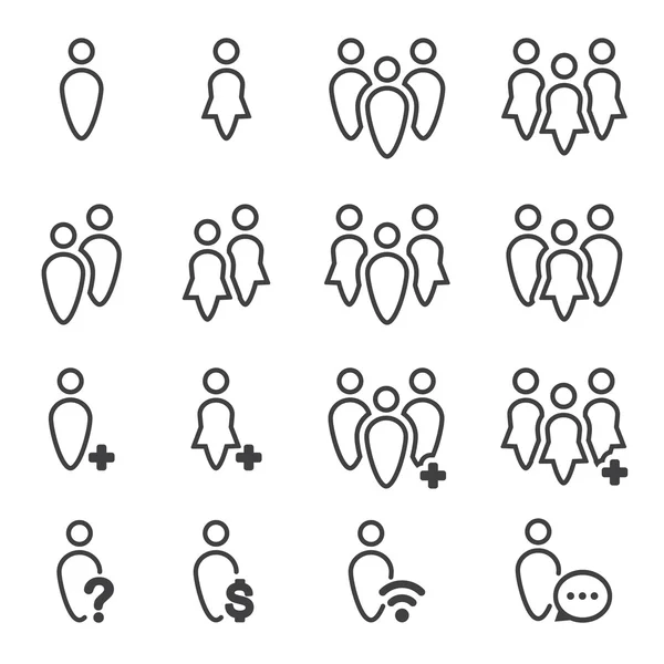 Charity Silhouette icons — Stock Vector © jacartoon #70808551