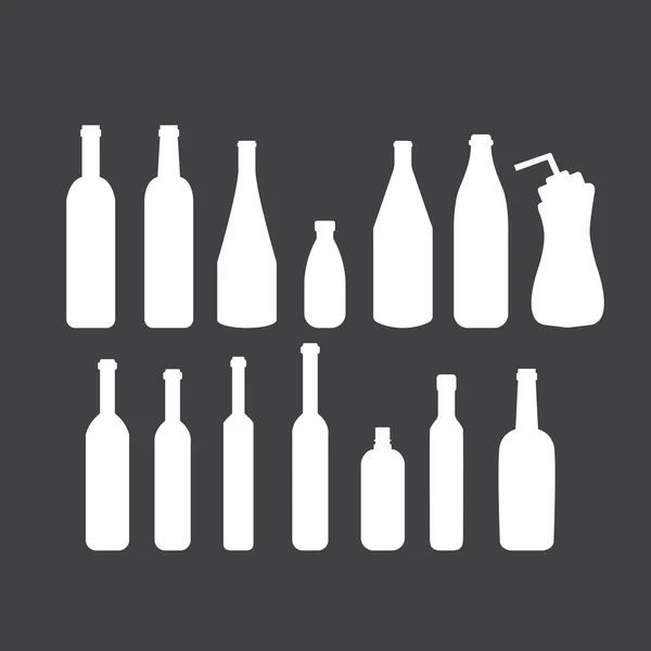 Icono de botella — Vector de stock