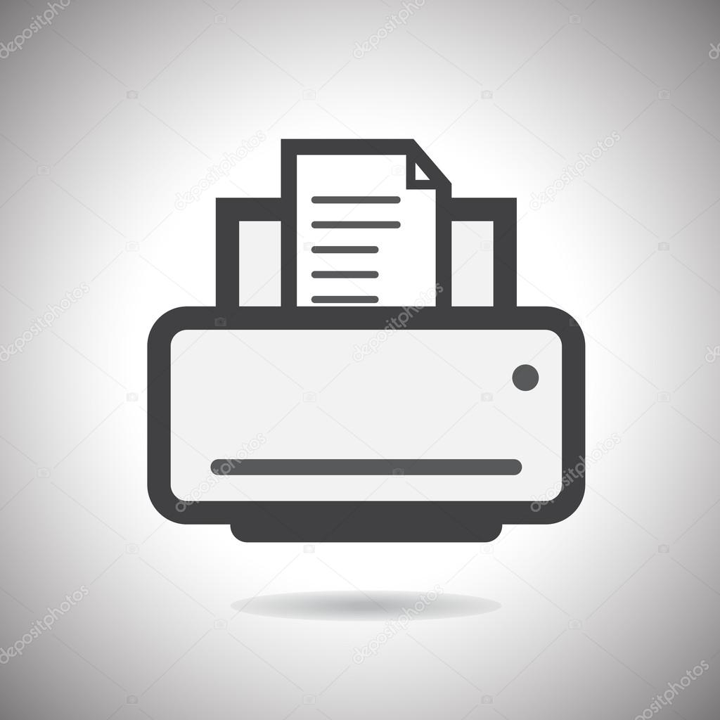 Printer icon.vector