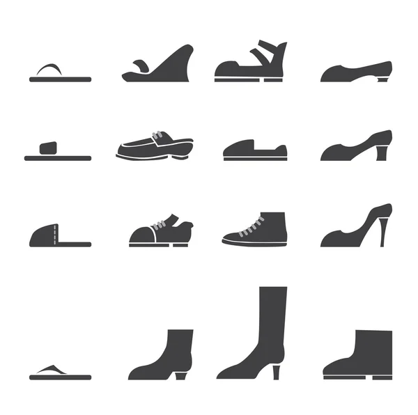 Vector.shoes icon set — Stock Vector